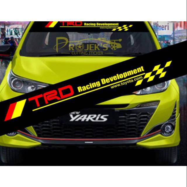 Promo stiker kaca depan mobil keren