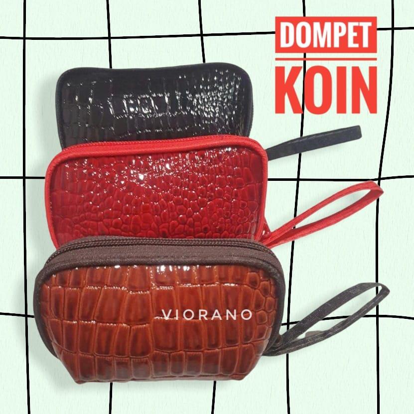 Dompet Koin Mini Kulit Sintetis Murah Serbaguna / Mini Pouch Untuk Uang Logam Dengan Resleting Murah Berkualitas