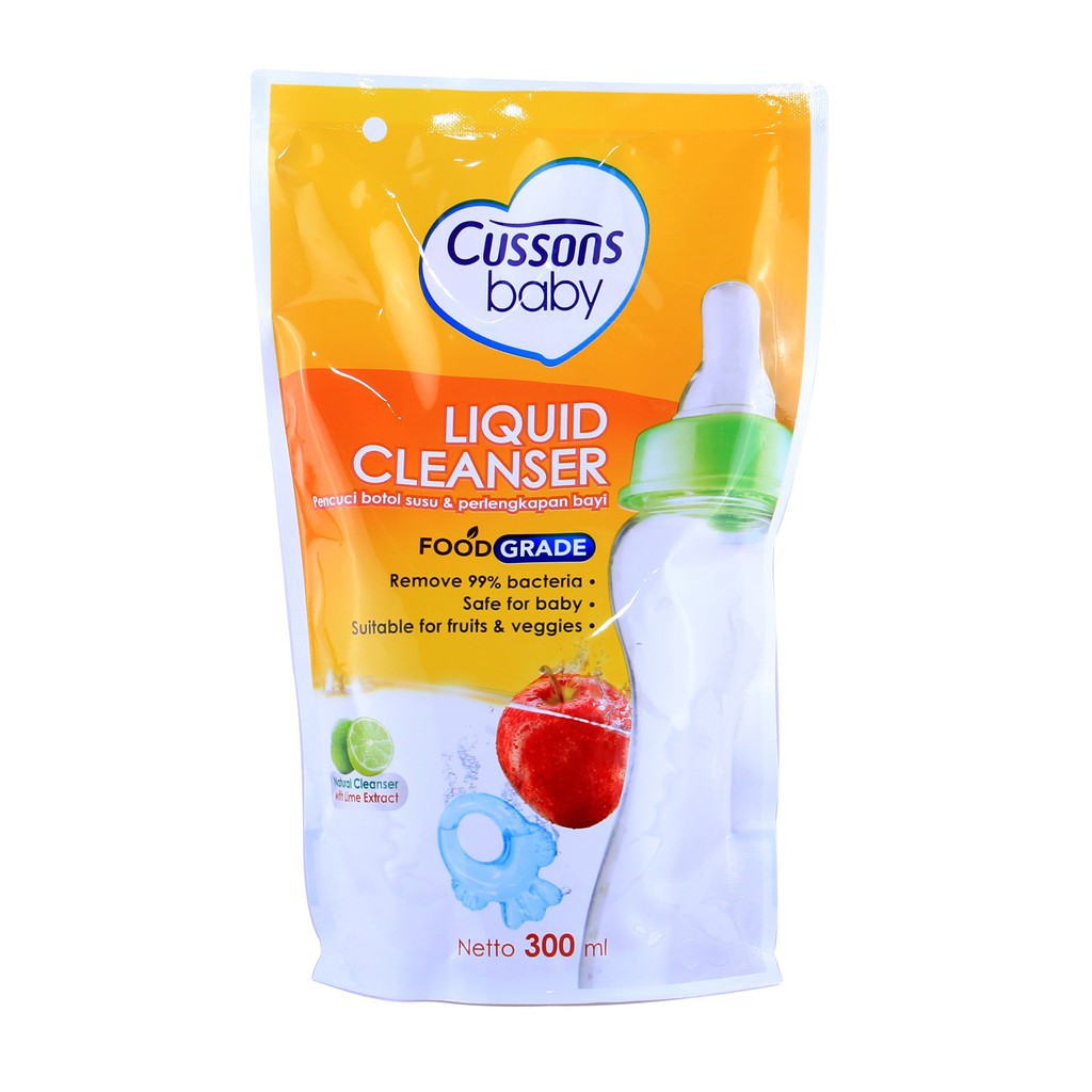 CUSSONS  LIQUID CLEANSER MURAH SABUN CUCI BOTOL BAYI REFILL PEMBERSIH BOTOL