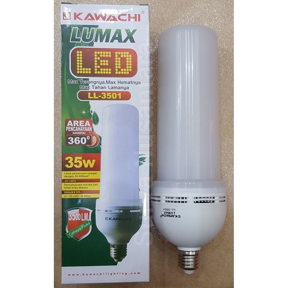 Lampu Led Ledbulb Kawachi Lumax 35w 35 Watt Model PLC Lampu Led Ledbulb Kawachi Lumax 35w 35 Watt Model PLC