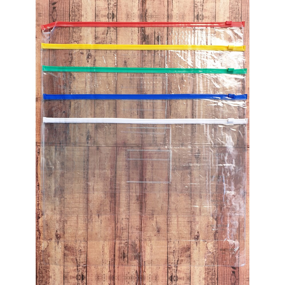 

Map Plastik Ziplock Merk Microtop - Zipper Bag Tahan Air B4 - Map Kantung