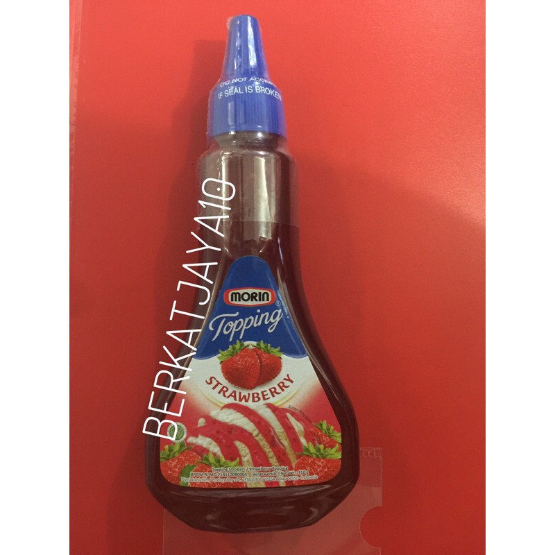 

Morin Topping Strawberry Selai kemasan botol 310 gr