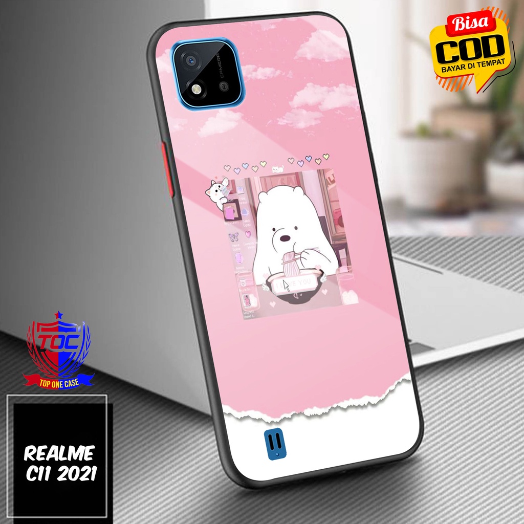 Case REALME C11 2021 Terbaru TOP ONE CASE [ WBB ]  -Casing REALME C11 2021- Casing Hp Mewah - Hardca