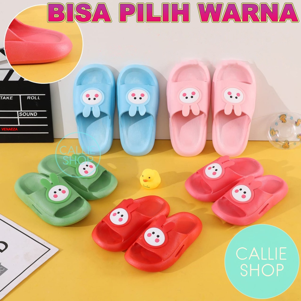 Sandal Anak Bunny Gemoy Kelinci Unyu Jelly Import 919-RB KCSLKLC