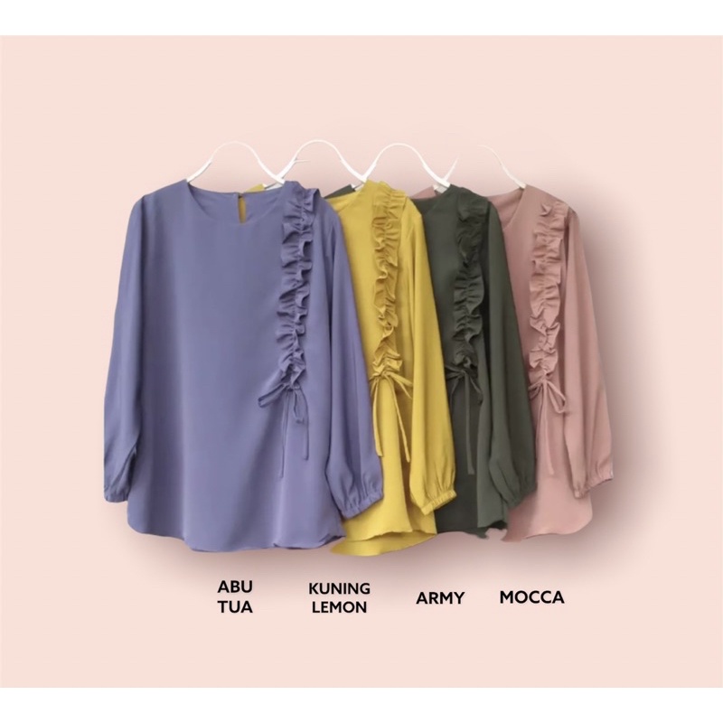 ATASAN DIANA JUMBO XXL-3XL LD 120-130cm atasan wanita jumbo murah terbaru-1