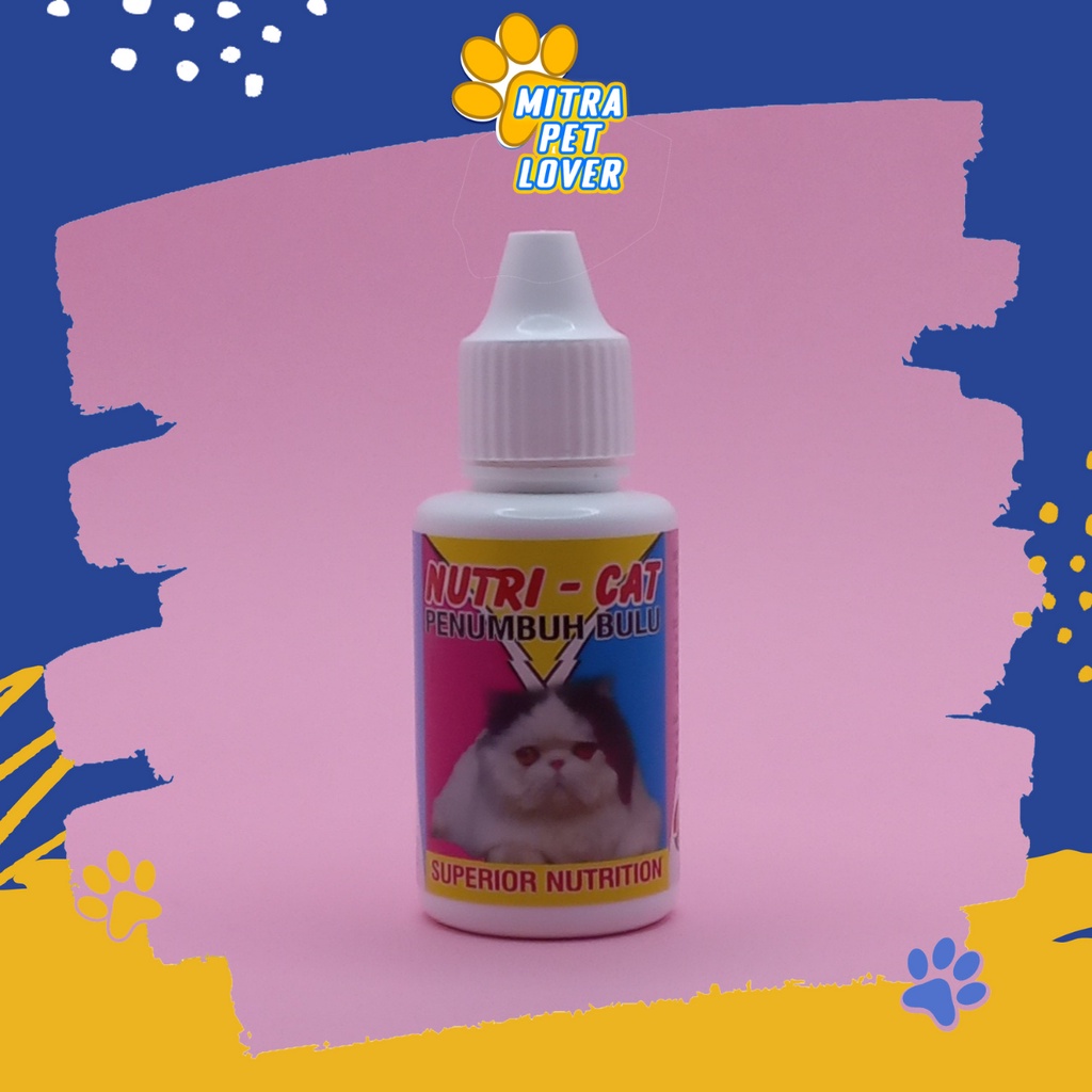 MULTIVITAMIN TETES PENUMBUH BULU KUCING - NUTRI CAT 30 ML - CEGAH RONTOK &amp; BOTAK - MENGKILAPKAN MENYUBURKAN BULU LEMBUT KITTEN SUPLEMEN NUTICAT - MURAH GARANSI KUALITAS ASLI ORIGINAL - PET TAMASINDO OBAT &amp; VITAMIN HEWAN BINATANG PELIHARAAN MITRAPETLOVER