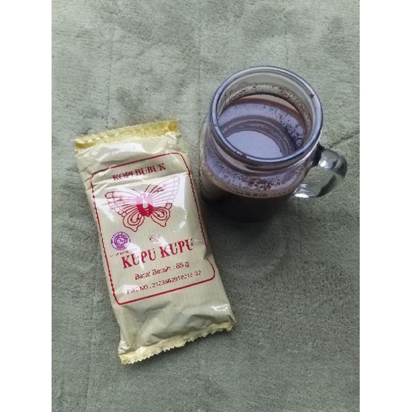 

kopi hitam kupu kupu