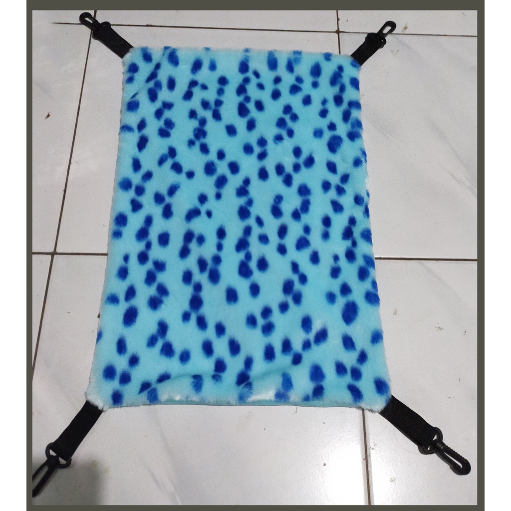 Ayunan 2 Lapis - Hammock - Kucing Anjing Musang SG / Double Layer Pet Hammock