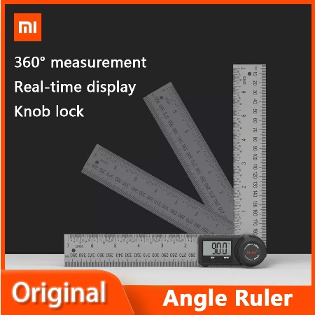 

Penggaris Digital Inclinometer Goniometer Level Angle Ruler Measuring Tool DUKA AR-1