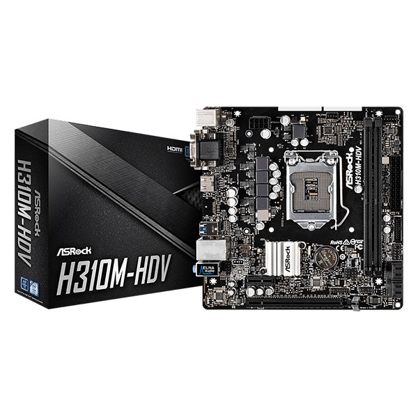 Motherboard Asrock h310m hdv Socket LGA1151