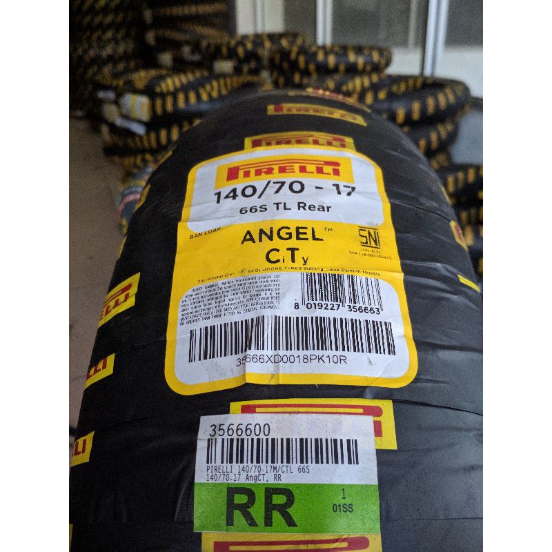 Ban Pirelli Angel City 140/70-17 Tubeless