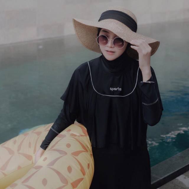 Rompi Baju Renang Muslimah Bolero Baju Renang Sporte