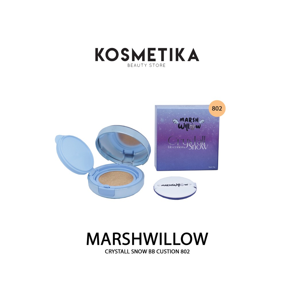Marshwillow Crystal Snow BB Cushion - 802 Beige