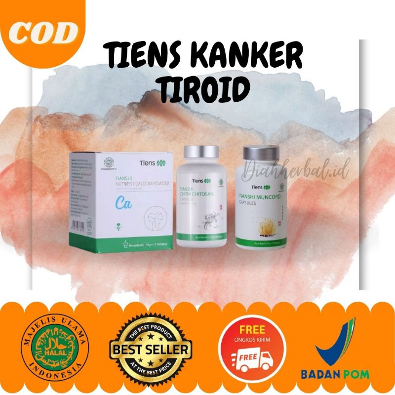 OBAT KANKER TIROID TIENS isi Nutrient Calcium Powder Muncord dan Chitin Chitosan