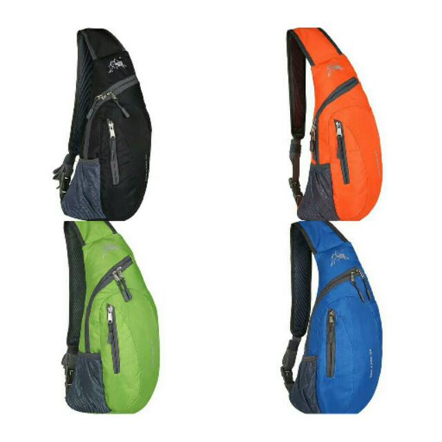 Tas Selempang Pria Lipat Import Nylon