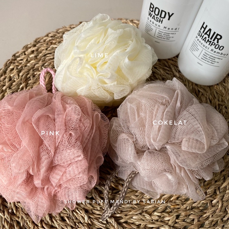 Shower Puff / Spons Mandi