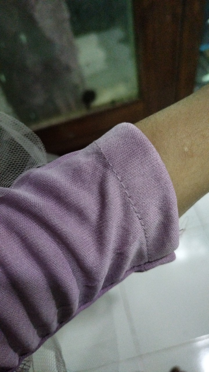 Gamis Maxi Larky / Brukat Komby Tile / Terlaris / Size S-m , L , Xl , Xxl