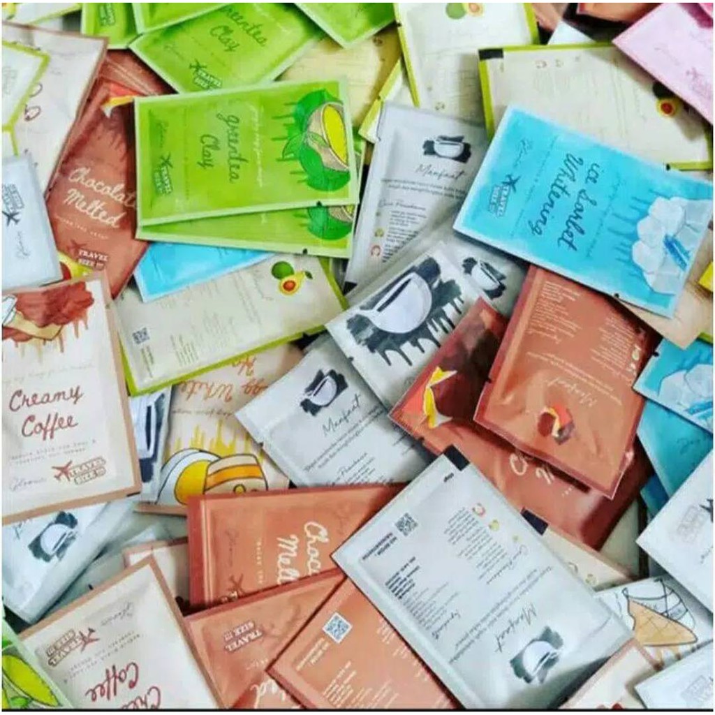 [COD] Masker Wajah by Lea Gloria Travel Size 10 g / Masker Wajah Organik by Lea Gloria