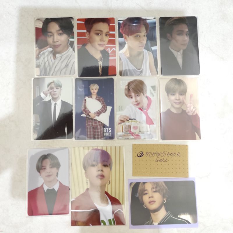 bts jimin memories 2018 the journey selca regular pob butter japan fc weverse lucky draw be deluxe b