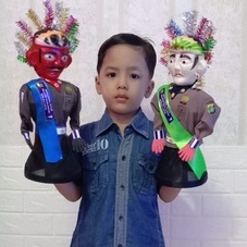 BONEKA ONDEL ONDEL PAKAIAN POLISI TERMURAH