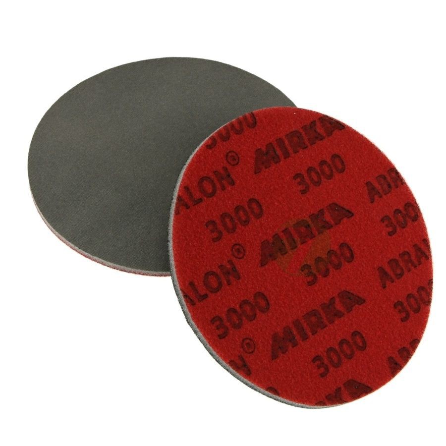 Amplas Bulat Mirka Abralon 150 mm Grit P180, P360, P500, P600, P1000, P3000 20Pcs