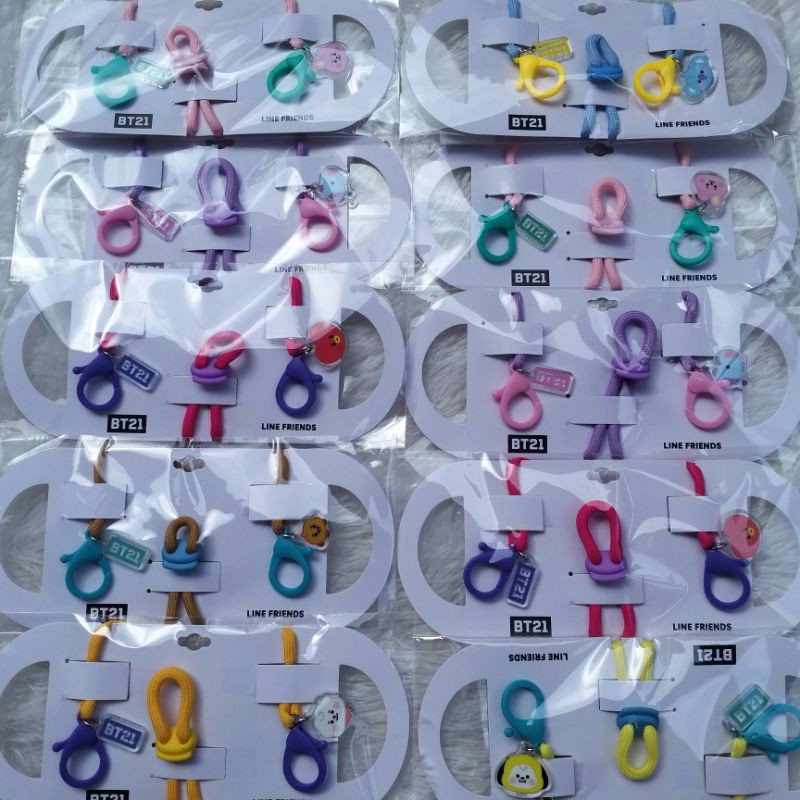 Ready stock strap mask baby bt21 line japan