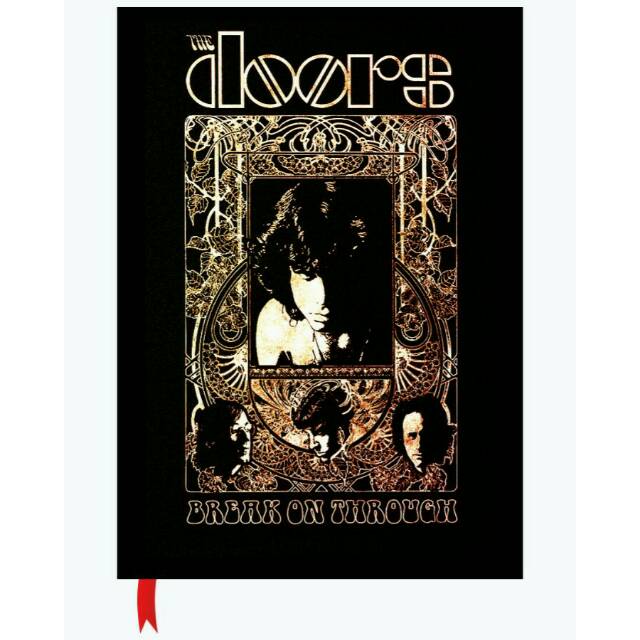 

Buku tulis hard cover keren - Book of Rock - The Doors