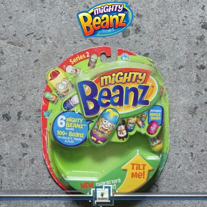 Cantik Mighty Beanz Pack Of 6 With Mega Beanz / Isi 6 Sale