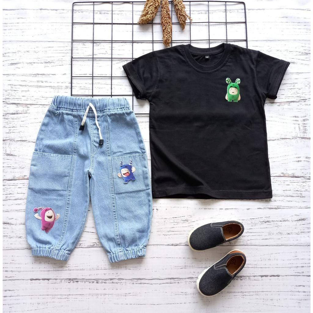 STELAN JOGGER ANAK 1-6 TAHUN/STELAN SABLON ODDBODS ANAK