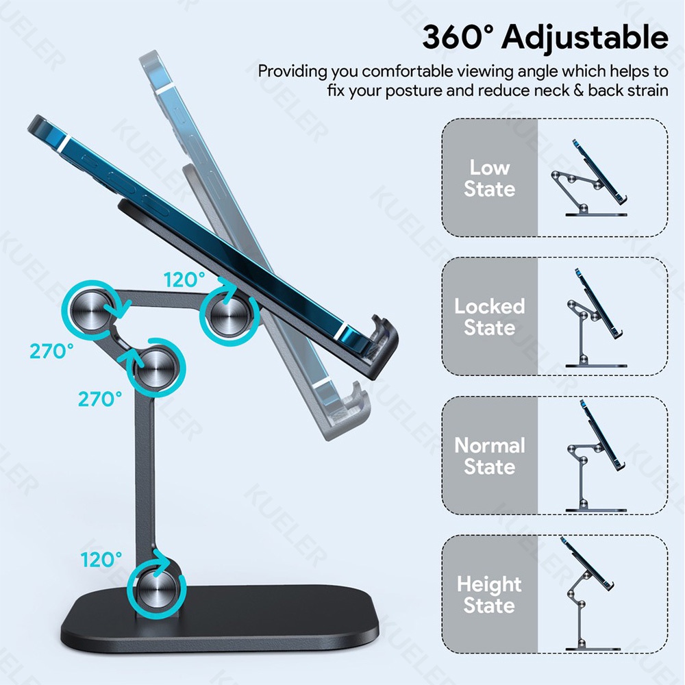 Stand Holder Hp / iphone / ipad Portable Bisa Dilipat