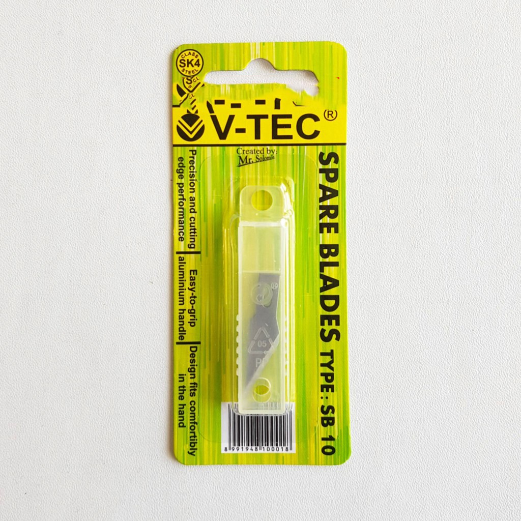 

V-Tec SPARE BLADE SB10 REFILL CRAFT KNIFE