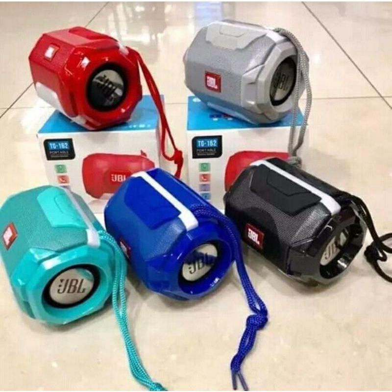 SPEAKER BLUETOOTH TG-162 LED BOX MUSIC WIRELESS SUPER BASS SPEAKER BLUETOOTH JBL TG 162