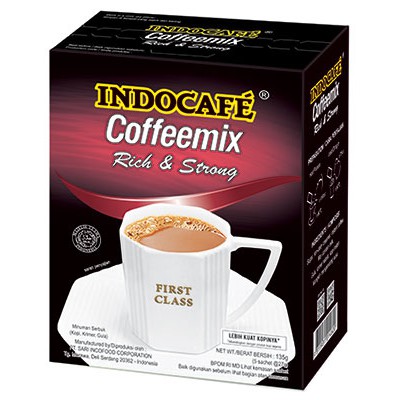 

Indocafe Coffeemix Rich and Strong 5's x 27 Gr x2box