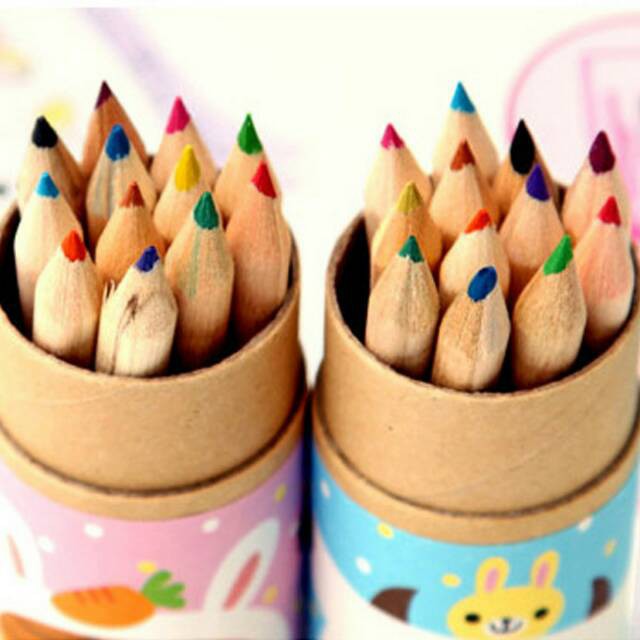 

READY TJM Crayon 12 Warna Plus Serutan / Set Pensil / Cat Pensil Warna Rautan / Color Pencil 39 75