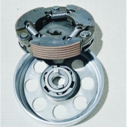 COD Kampas ganda mangkok ganda Suzuki RC 80 RC 100 Bravo Tornado kristal