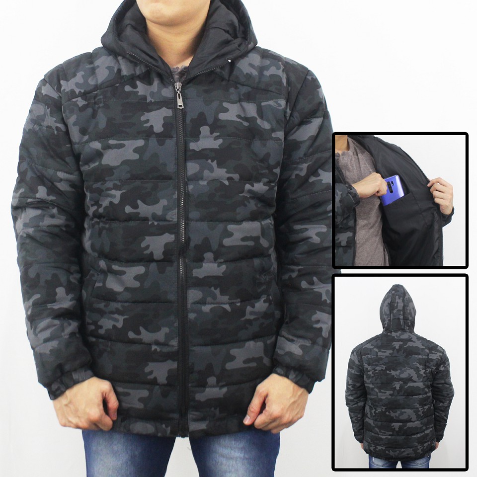 JAKET PUFFER CAMO ARMY TEBAL PRIA JAKET WINTER JAKET JAKET PUFFER CAMO ARMY TEBAL PRIA JAKET WINTER JAKET
