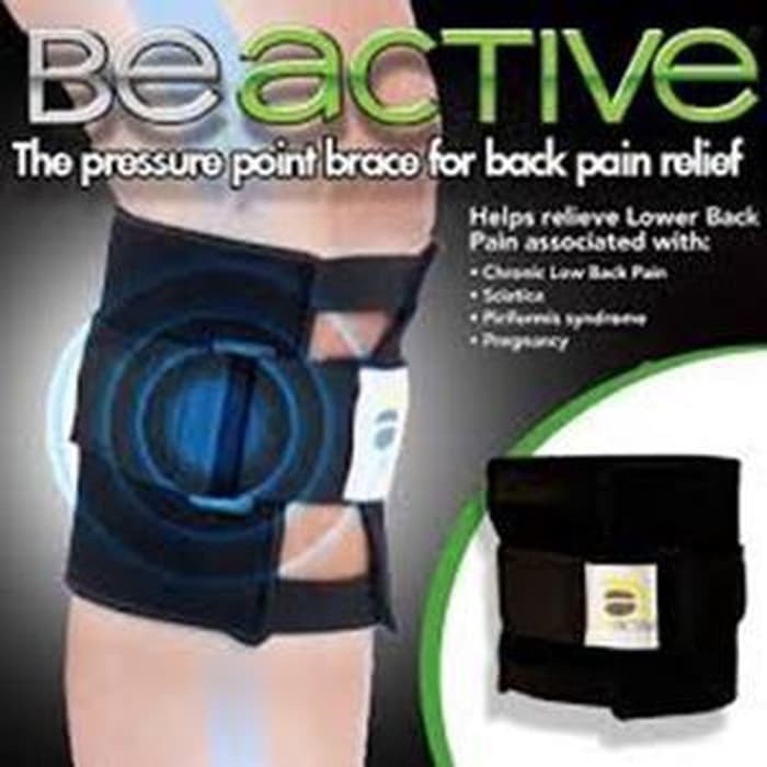 VOM-Be Active Leg Bracer Alat Pereda Nyeri Pinggang / Punggung / Kaki 0580