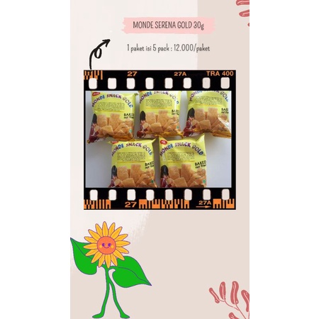 

Monde Snack gold 30gr