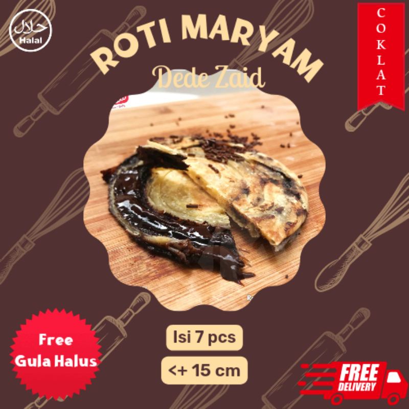 

✅ (COD) ROTI CANAI MARYAM CANE PARATA RASA COKELAT ISI 7 CEMILAN RUMAHAN FROZEN FOOD MURAH