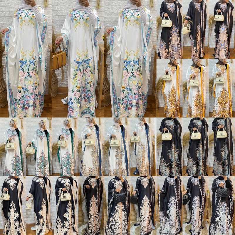 KAFTAN BANGKOK IMPORT KAFTAN LEBARAN 2023