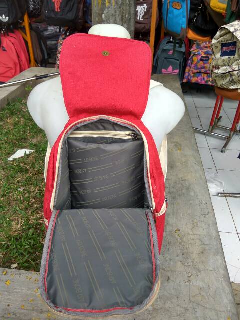 Tas cewek ransel air bone 6505 merah