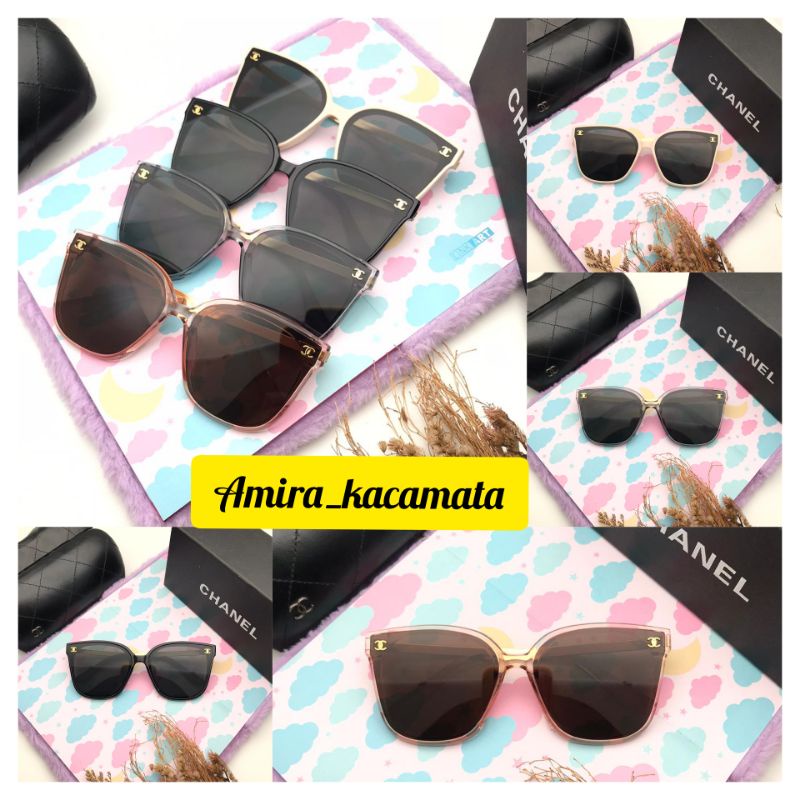 [BISA COD√]KACAMATA SUNGLASSES WANITA KACAMATA FASHION/CHANEL/LENSA UV SUPER PREMIUM