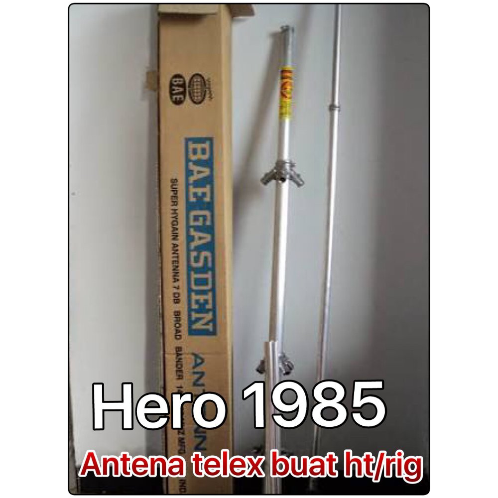 Antena Luar Telex Baegasden 140 172mhz 8 Kumis Vhf Sibgle