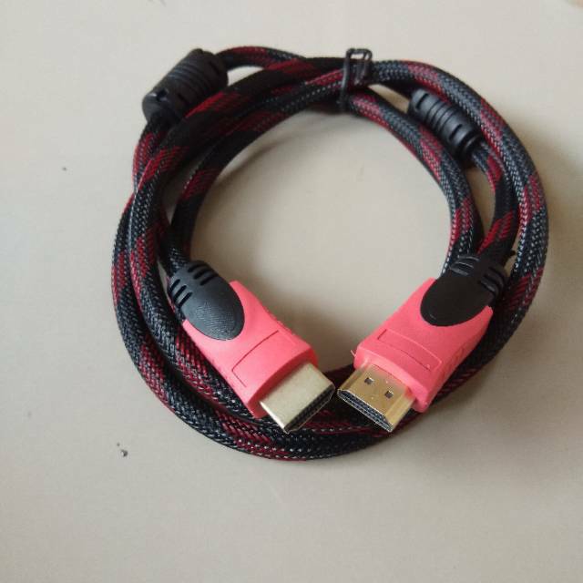 Kabel HDMI 1,5Meter Jaring Gold Plated