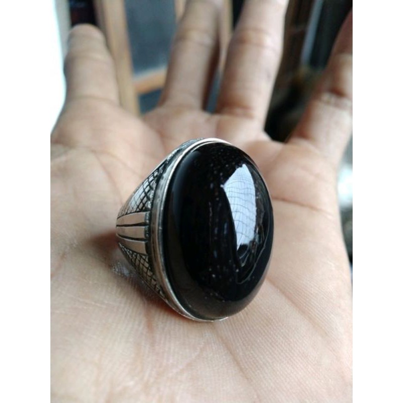 Cincin Fosil Kayu Galeh Kelor Urat Putih Super Langka Ready Gelang Sojol Badar Emas Besi Moldavite