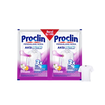 Proclin Aksi Putih Sachet 25ml - 12pcs