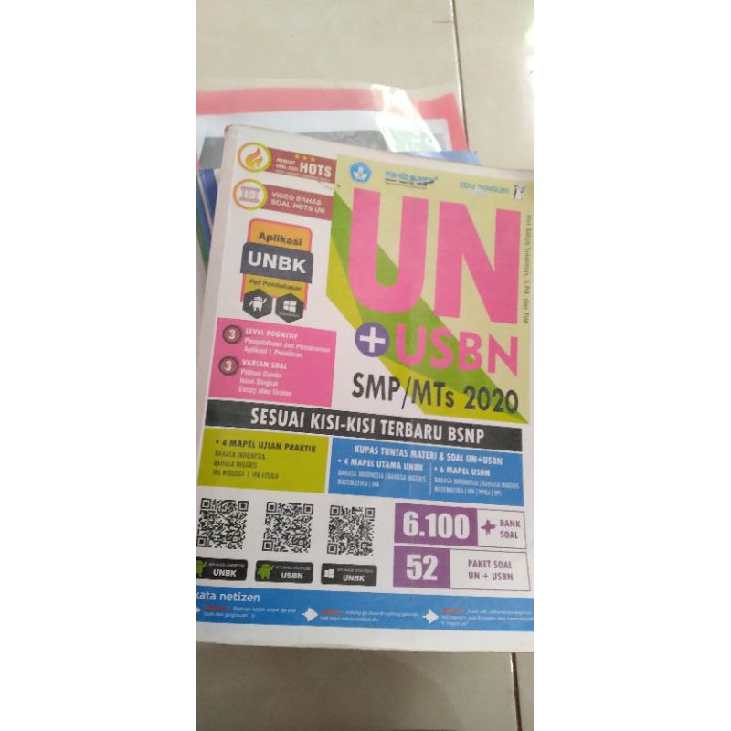 Buku Edu Penguin Ujian Nasional(UN) SMP 2020