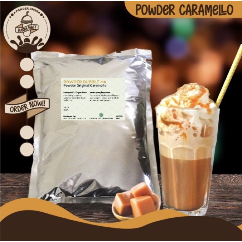 

Caramello Powder Drink / Bubuk Minuman Premium 1Kg