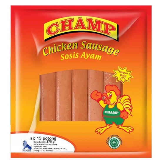 

Sosis Ayam Champ / Chicken Sausage - isi 15pcs