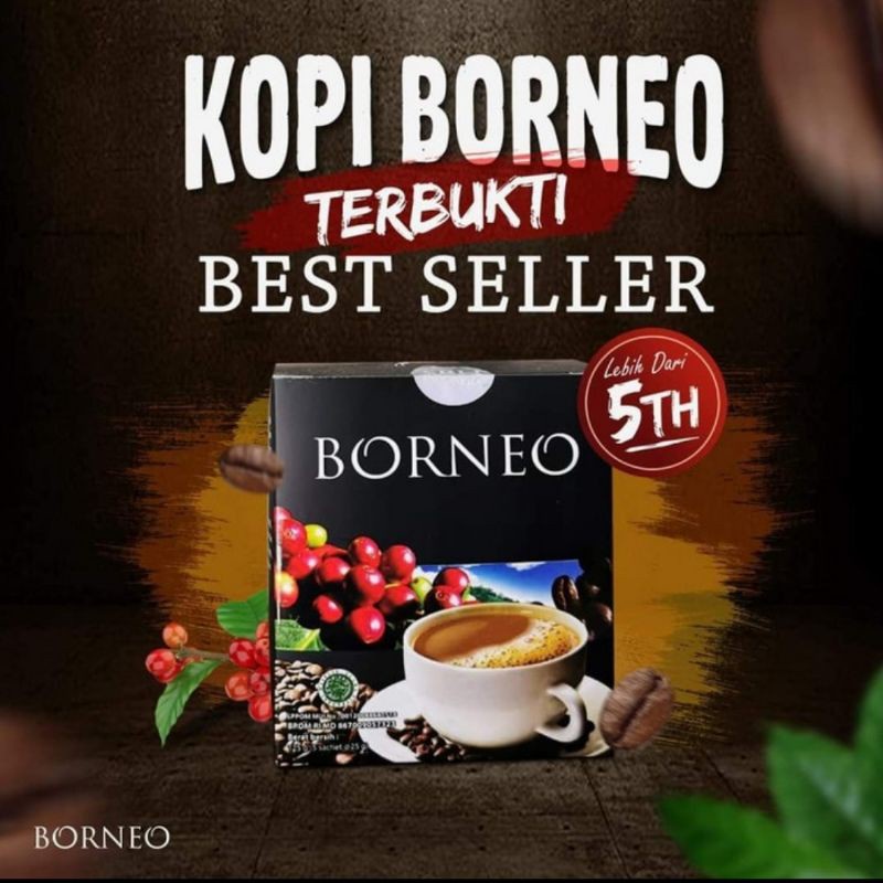 

Kopi Borneo Herbal Stamina 5 Sachet